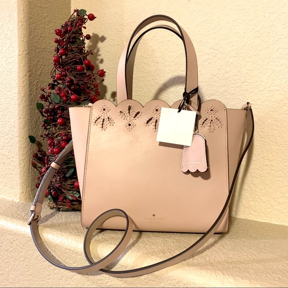 kate spade Handbags - Kate Spade Mini Mina in Pink/Coral. NWT.
